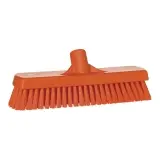 Vikan Wand- und Bodenschrubber 30,5 cm harte Borsten orange