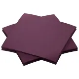 Duni Dunisoft-Servietten 20 x 20 cm, plum 1 Karton = 16 x 180 Stück