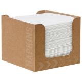 Duni Servietten-Box D-Soft, mit 50 Servietten 20 x 20 cm, weiß 1 Karton = 24 x 50 Stück