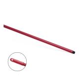 HACCP Glasfaser-Stiel 150 cm Gewinde rot