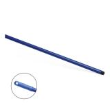 HACCP Glasfaser-Stiel 150 cm Gewinde blau 