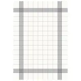 Duni Towel Napkin flat-pack 38 x 54 cm, weiß / grau 1 Karton = 4 x 50 Stück