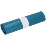 DEISS Müllbeutel, 35 l, Typ 70, blau 480 x 650 mm, LDPE aus Recycling 1 Rolle = 25 Stück