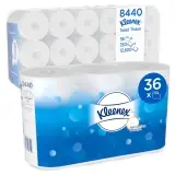 Kimberly-Clark Kleenex Standard-Toilettenpapierrollen 3-lagig, weiß, Rolle a 350 Blatt 1 Pack = 36 Rollen