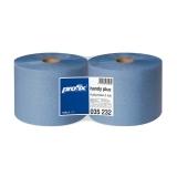 profix handy plus Putztuchrolle 2-lagig, 36 x 22 cm, blau, Rolle a 500 Blatt 1 Pack = 2 Rollen