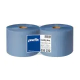 profix handy plus Putztuchrolle 2-lagig, 36 x 22 cm, blau, Rolle a 500 Blatt 1 Pack = 2 Rollen