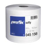 profix softy Putztuchrolle 2-lagig, 36 x 22 cm, Zellstoff, hochweiß 1 Pack = 2 Rollen a 900 Blatt