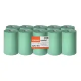 racon comfort Handtuchrollen 2-lagig, Tissue, grün 1 Pack = 10 Rollen a 70 m