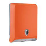 racon Colored-Edition designo L Falthandtücher-Spender soft touch, Kunststoff orange 