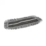 Vikan Damp 47 Dark Mop, Klettbezug, grau  25 cm