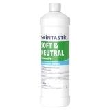 SKINTASTIC® SOFT & NEUTRAL parfümfrei Cremeseife für Druckspender 1 l Flasche