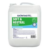 SKINTASTIC® SOFT & NEUTRAL parfümfrei Cremeseife für Druckspender 5 l Kanister