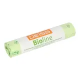 DEISS Bioline Abfallbeutel 30 l, 23 my biologisch abbaubar, 450 x 680 mm 1 Rolle = 10 Stück