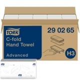 TORK Advanced Lagenfalz-Handtuch 2-lagig, 31 x 24.8 cm, weiß 1 Karton = 2560 Blatt