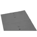 DEISS PREMIUM Abfallsäcke, 120 l, 100 my, grau 700 x 1100 x 0,1 mm, LDPE aus Recycling 1 Karton = 150 Stück