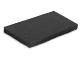 JANEX Superpad - Titan Black 250 x 115 mm - rechteckig für Clean Track CT Mini Q schwarz