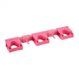 Vikan Hygienisches Hi-Flex-Wandhalterungssystem 420 mm pink