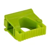 Vikan Hygienische Wandhalterung Gummi-Clip-Modul, 82 mm limette