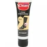 Schuhcreme schwarz Tube mit Dosierschwamm 75 ml