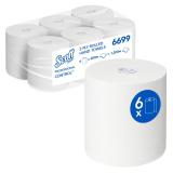 Kimberly-Clark Scott Control Rollenhandtücher 2-lagig, Rolle a 200 m, weiß 1 Pack = 6 Rollen