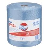 Kimberly-Clark WypAll X80 wiederverwendbare Reinigungstücher 1-lagig, 31 x 31,5 cm, blau 1 Rolle = 475 Blatt