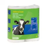 KERBL Euterpapier UdderoClean ideal für KerbaWasch & Euter-Waschlotion 1 Pack = 2 x 200 Blatt