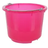 KERBL Stalleimer 12 Liter Ø 33 cm Baueimer rosa transparent (lebensmittelecht) KERBL Stalleimer 12 Liter Ø 33 cm Baueimer rosa transparent (lebensmittelecht)