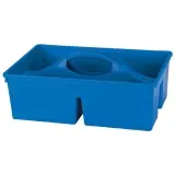 KERBL Putzkasten für Pferdezubehör Allzweckkiste 38 x 25 x 11,5 cm blau