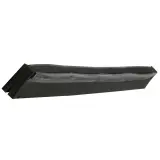 Haug Ersatz-Gummilippe Kautschuk schwarz 42 cm zweilippig
