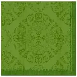 Dunilin-Servietten 40 x 40 cm, Opulent leaf green 1 Karton = 12 x 45 Stück