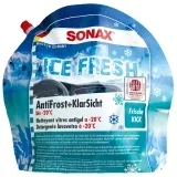 SONAX AntiFrost+KlarSicht bis -20 °C Ice-fresh für die Scheibenwaschanlage im Winter 3 l Beutel