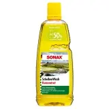 SONAX ScheibenWash Konzentrat Citrus Reinigungskonzentrat für die Scheiben 1 l Flasche