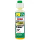 SONAX KlarSicht 1:100 Konzentrat Lemon-fresh Hochkonzentrierter Reinigungszusatz 250 ml Flasche