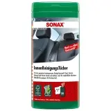 SONAX InnenReinigungsTücher Box feuchte Reinigungstücher 1 Box = 25 Tücher