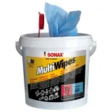 SONAX MultiWipes getränkte Reinigungstücher 1 Eimer = 72 Tücher