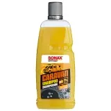 SONAX CARAVAN Shampoo Reinigungskonzentrat mit Wachsanteilen 1 l Flasche