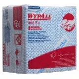 Kimberly-Clark WypAll X80 Plus Wischtücher 34, 5 x 33, 5 cm, viertelgefaltet, blau 1 Pack = 30 Tücher