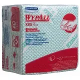 Kimberly-Clark WypAll X80 Plus Wischtücher 34, 5 x 33, 5 cm, viertelgefaltet, grün 1 Pack = 30 Tücher