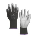 Kimberly-Clark KleenGuard G40 Polyurethanbeschichtete Handschuhe Handspezifisch, grau & schwarz Gr. 7