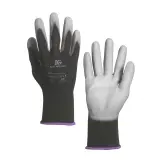 Kimberly-Clark KleenGuard G40 Polyurethanbeschichtete Handschuhe Handspezifisch, grau & schwarz Gr. 9