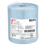 Kimberly-Clark WypAll X60 Reinigungstücher Großrolle 1-lagig, 38 x 31,5 cm, blau 1 Rolle = 500 Tücher