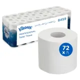 Kimberly-Clark Kleenex Toilettenpapierrollen 3-lagig, weiß, Rolle a 195 Blatt 1 Pack = 72 Rollen