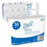 Kimberly-Clark Scott Essential Toilettenpapierrollen 2-lagig, weiß, Rolle a 600 Blatt 1 Pack = 36 Rollen