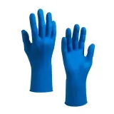 Kimberly-Clark KleenGuard® G10 Nitrilhandschuhe 24 cm, beidhändig tragbar, blau, Gr. S 1 Box = 200 Stück