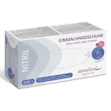 Sensilind Nitril Einmalhandschuhe Premium Gr. XL blau / violett, unsteril, puderfrei 1 Box = 200 Stück