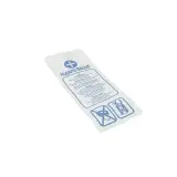 DEISS Hygienebeutel, 35 g/m2, weiss 120 + 50x 280 mm, aus Recyclingpapier gebleicht 1 Karton = 1000 Stück