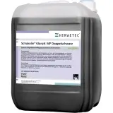 HERWETEC Schukolin® Glanzit MF doppelschwarz schwärzungsmittel mit hoher Dreckkraft 10 l Kanister