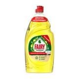 P&G Fairy Handspülmittel Zitrone Reinigungsmittel für Geschirr und Besteck 900 ml Flasche