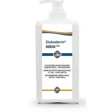 SC Johnson Stokoderm® AQUA PURE Hautschutzcreme gegen wässrige Arbeitsstoffe 500 ml Flasche m. Pumpe