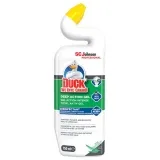 SC Johnson WC-Ente® Total Aktiv Gel Waldfrische Entfernt Schmutz, Kalk und mineralische Ablagerungen 750 ml Flasche